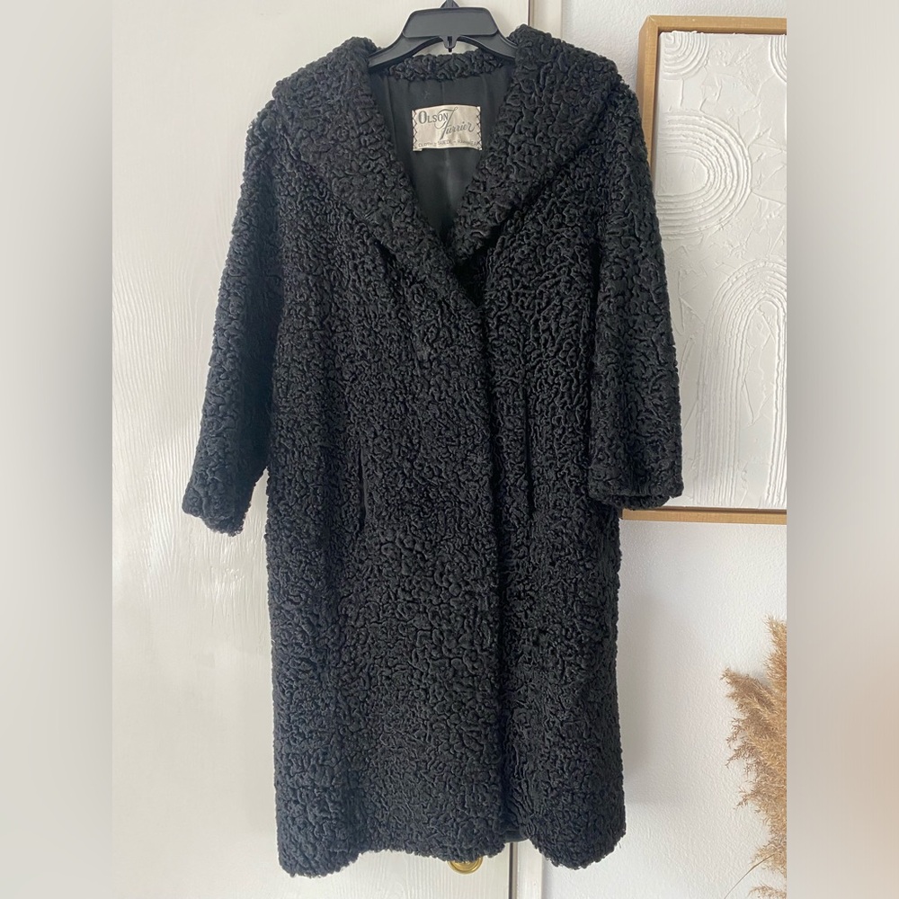 Luxurious Black Women's Coat